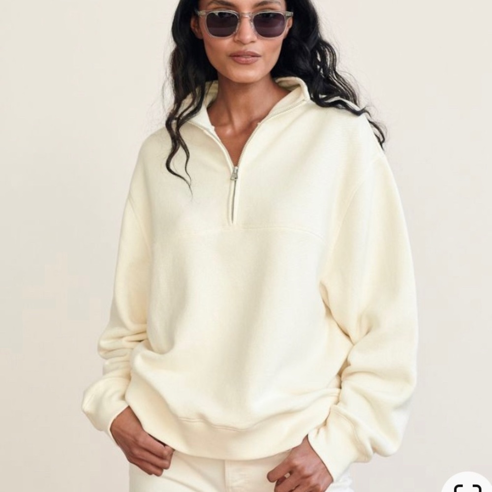 Jenni Kayne Half Zip sweatshirt . Size medium . Almost new